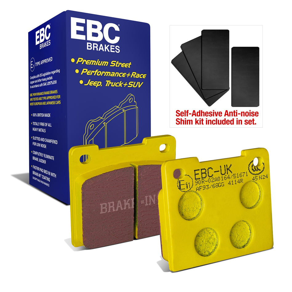EBC Brakes Brake Pad - DP4114R