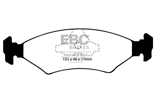 EBC Brakes Brake Pad - DP2415