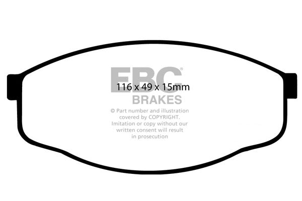 EBC Brakes Brake Pad - UD419