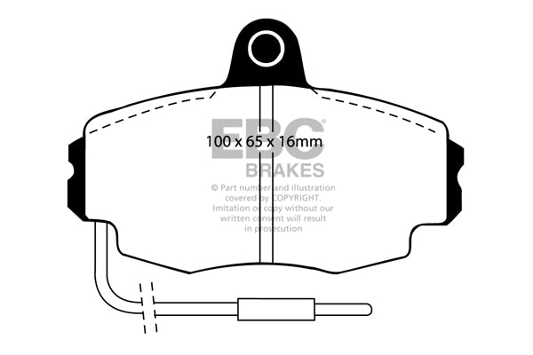 EBC Brakes Brake Pad - UD426