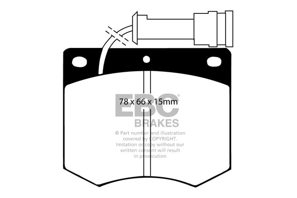 EBC Brakes Brake Pad - UD436