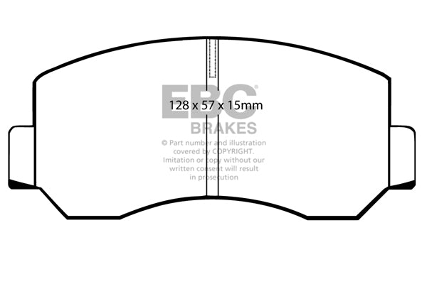 EBC Brakes Brake Pad - UD451