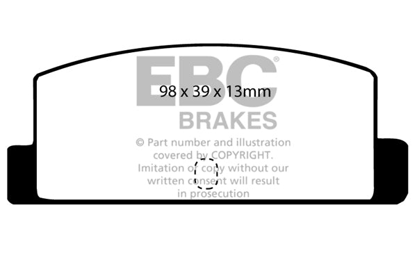 EBC Brakes Brake Pad - UD466