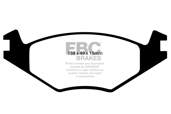 EBC Brakes Brake Pad - DP2517