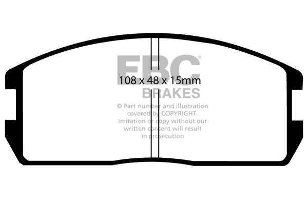 EBC Brakes Brake Pad - UD537