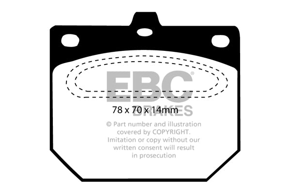 EBC Brakes Brake Pad - UD562