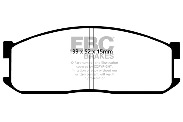 EBC Brakes Brake Pad - UD599