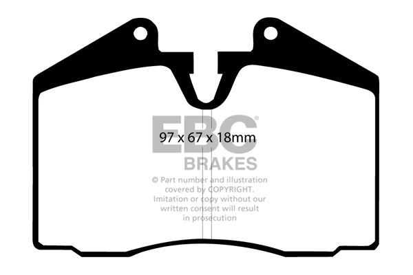 EBC Brakes Brake Pad - DP2612