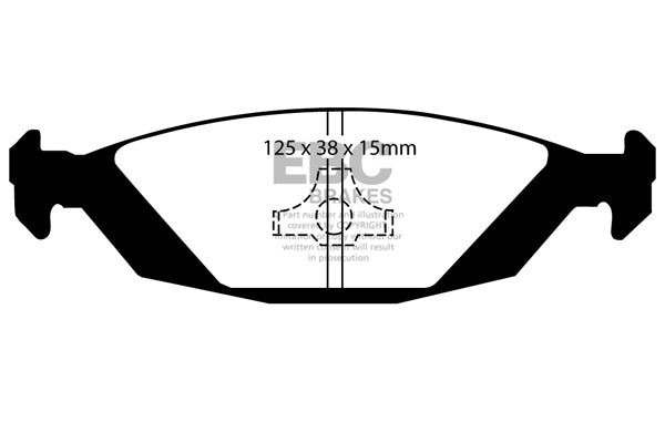 EBC Brakes Brake Pad - UD635