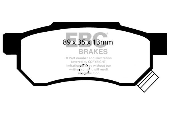 EBC Brakes Brake Pad - DP5642/2NDX