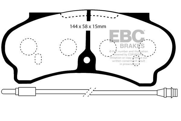 EBC Brakes Brake Pad - UD652