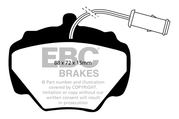 EBC Brakes Brake Pad - DP6663