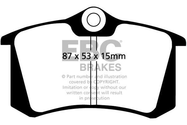EBC Brakes Brake Pad - DP4680R