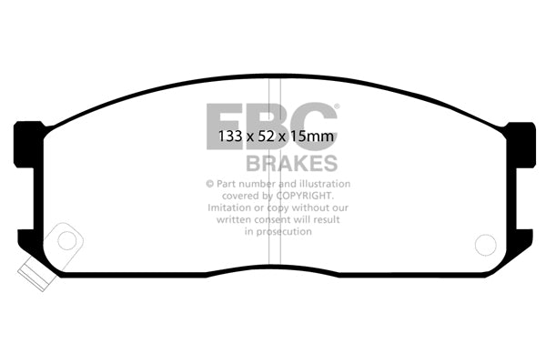 EBC Brakes Brake Pad - UD683