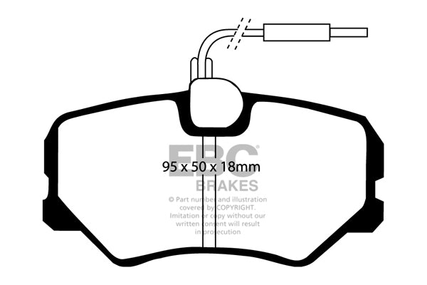 EBC Brakes Brake Pad - UD687