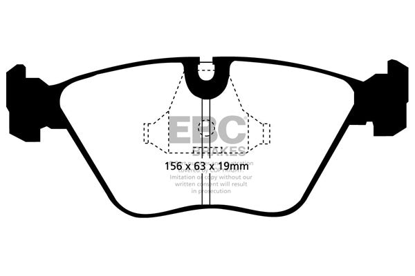 EBC Brakes Brake Pad - DP4689R