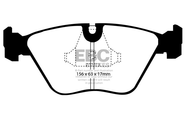 EBC Brakes Brake Pad - DP3689/2C