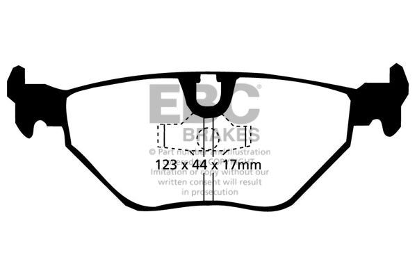 EBC Brakes Brake Pad - DP2690