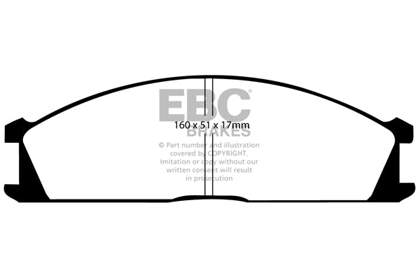 EBC Brakes Brake Pad - UD691