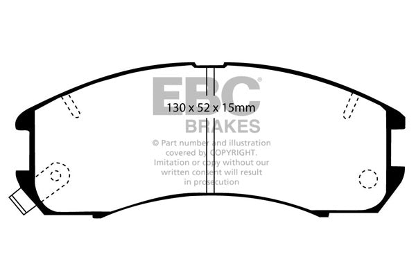 EBC Brakes Brake Pad - DP705