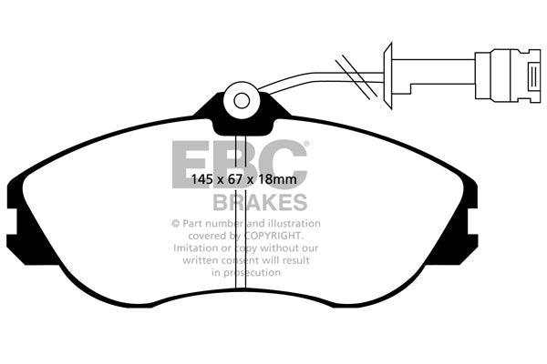 EBC Brakes Brake Pad - DP711
