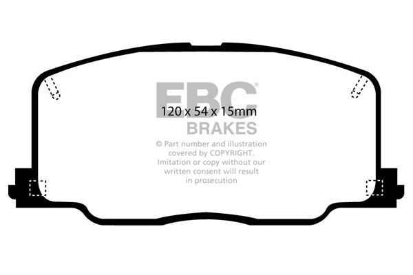 EBC Brakes Brake Pad - DP4725R