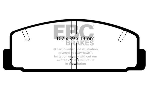 EBC Brakes Brake Pad - UD729