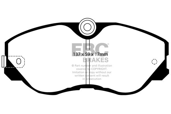EBC Brakes Brake Pad - DP736