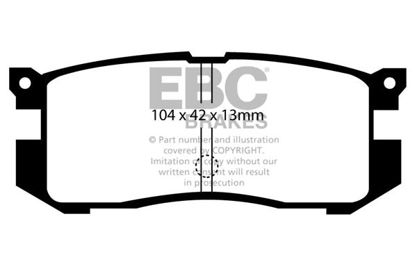 EBC Brakes Brake Pad - DP739
