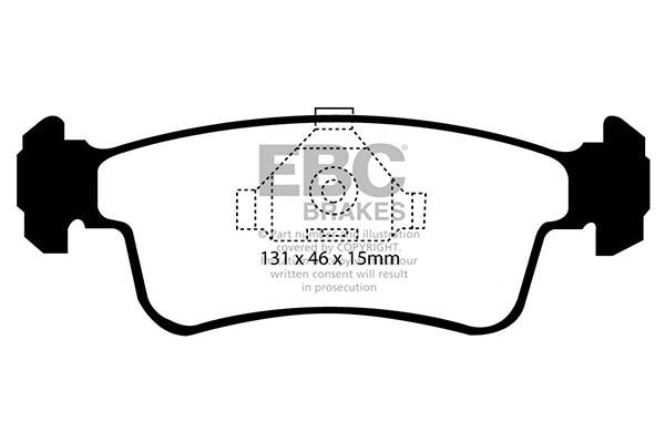 EBC Brakes Brake Pad - UD741