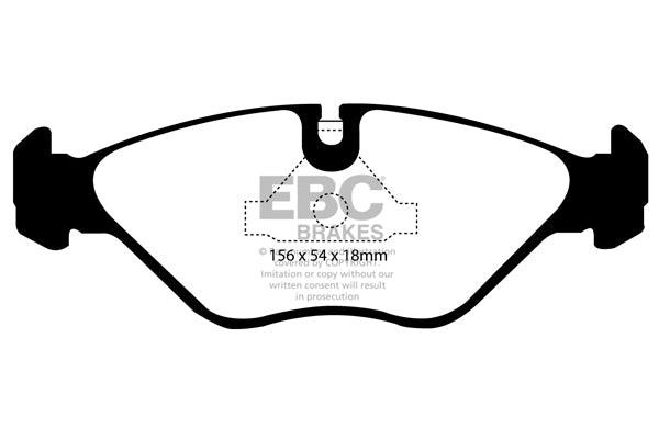 EBC Brakes Brake Pad - DP751