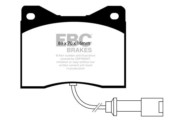 EBC Brakes Brake Pad - DP753