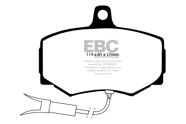 EBC Brakes Brake Pad - DP3756/2C