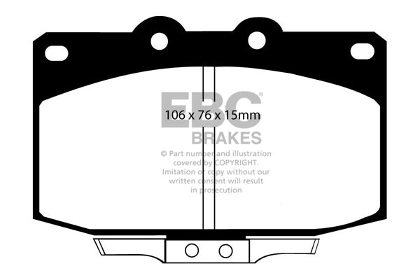 EBC Brakes Brake Pad - UD763