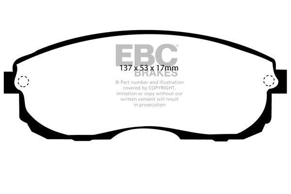 EBC Brakes Brake Pad - DP4775R