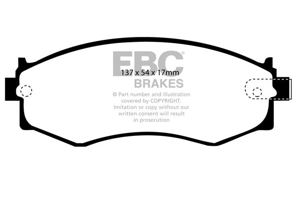 EBC Brakes Brake Pad - DP2792