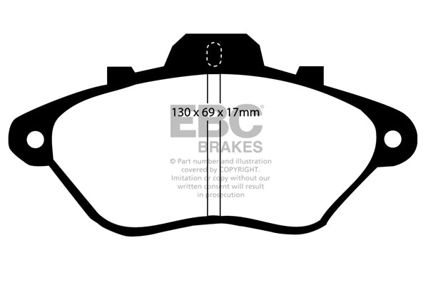 EBC Brakes Brake Pad - UD794