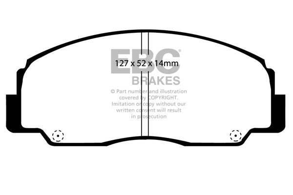 EBC Brakes Brake Pad - UD799