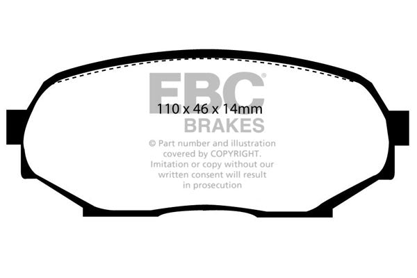 EBC Brakes Brake Pad - DP2802