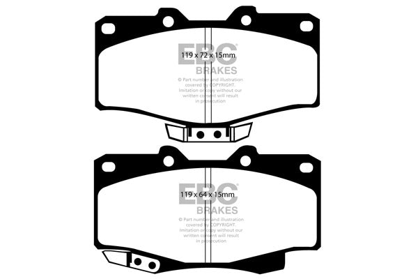 EBC Brakes Brake Pad - UD807