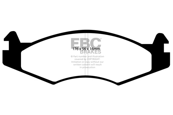 EBC Brakes Brake Pad - UD813