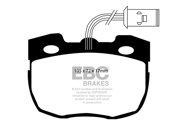 EBC Brakes Brake Pad - DP6814