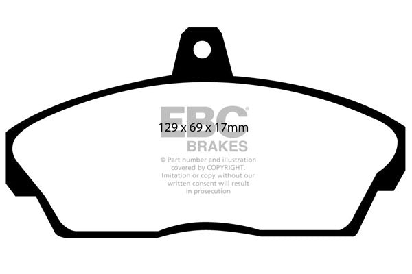 EBC Brakes Brake Pad - UD815