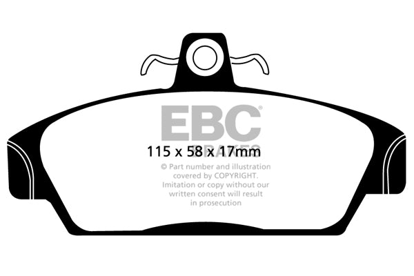 EBC Brakes Brake Pad - UD817