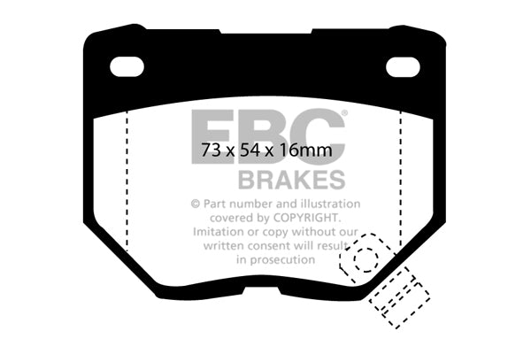 EBC Brakes Brake Pad - DP826
