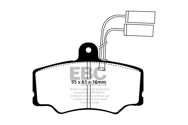 EBC Brakes Brake Pad - UD835