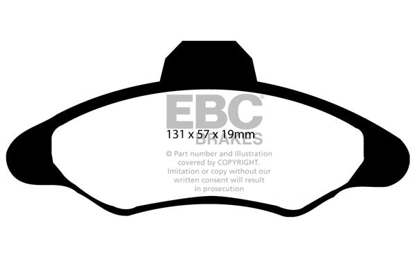 EBC Brakes Brake Pad - UD837
