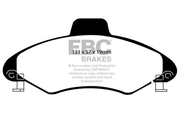 EBC Brakes Brake Pad - UD837