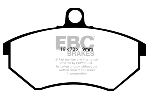 EBC Brakes Brake Pad - DP3841C