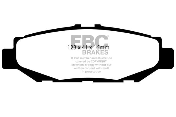 EBC Brakes Brake Pad - DP4848R